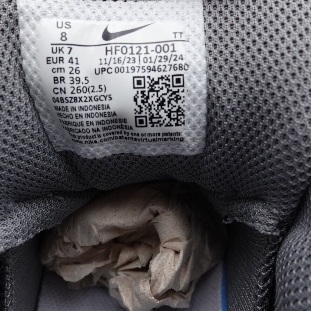 NEW Nike Air Max 95 Sneakers HF0121-001 Dark Grey/White - Picture 2 of 8
